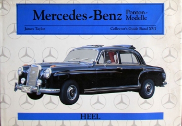 Taylor "Mercedes-Benz Ponton-Modelle" Collectors Guide Volume XVI Mercedes-Benz History 1991 (7026)